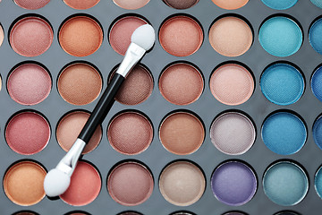 Image showing eyeshadows