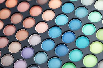 Image showing eyeshadows