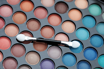 Image showing eyeshadows