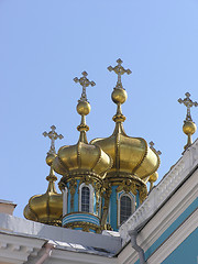 Image showing Golden cupolas