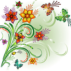 Image showing Spring bright background