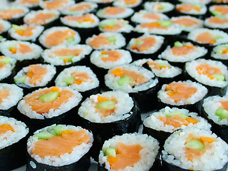 Image showing roll sushi