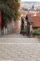 Image showing View of Prague from the top