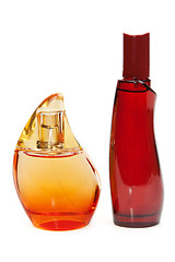 Image showing Two perfume bottle