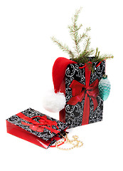 Image showing Two cristmases gift package