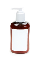Image showing Brown bottle of gel