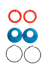 Image showing Women's earrings in pairs