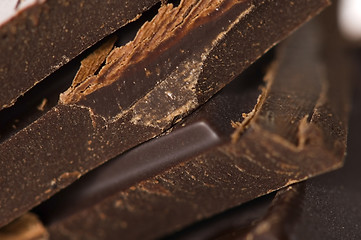 Image showing chopped chocolate
