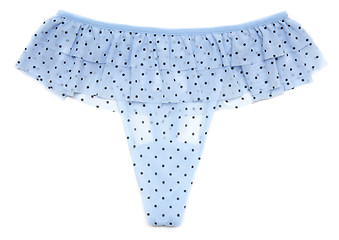 Image showing Blue feminine panties