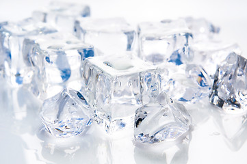 Image showing ice cubes