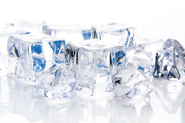 Image showing ice cubes