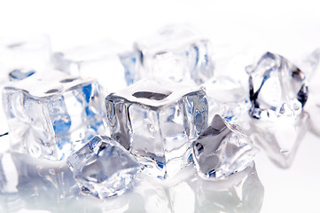 Image showing ice cubes