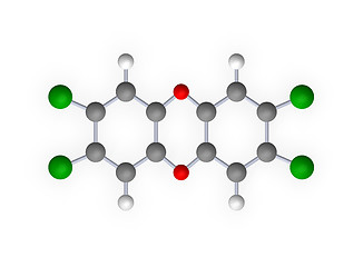 Image showing molecule model