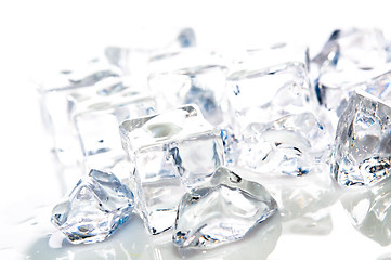 Image showing ice cubes