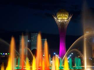 Image showing Light fountain.