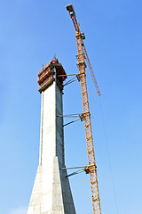 Image showing Concrete tower