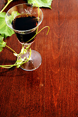 Image showing Red wine