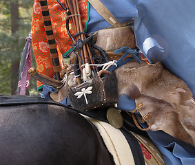 Image showing Samurai weapons detail