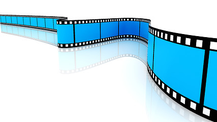 Image showing Colored 3d blank films