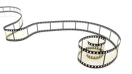 Image showing Blank film strip