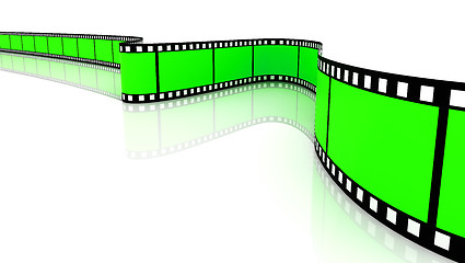 Image showing Colored 3d blank films