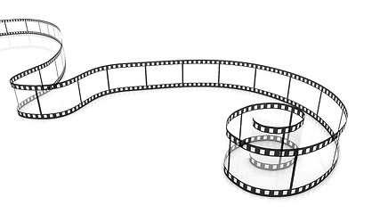 Image showing Blank film strip