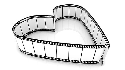 Image showing Blank Filmes Heart