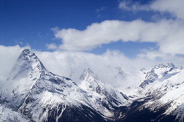 Image showing Caucasus Mountains, Dombai
