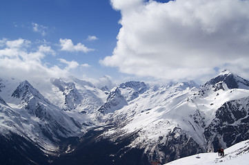 Image showing Ski resort