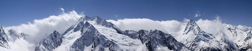 Image showing Mountain panorama