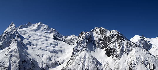 Image showing Panorama Caucasus Mountains