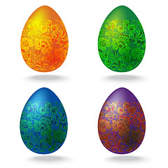 Image showing Easter egg collection