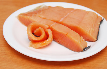 Image showing fish on plate