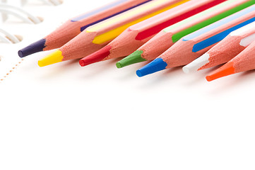 Image showing Collection of colorful pencils