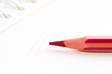 Image showing red pencil