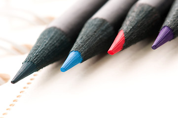 Image showing Collection of colorful pencils