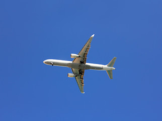 Image showing plane with landing gear