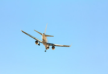 Image showing plane with landing gear