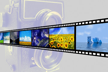 Image showing the film camera