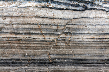 Image showing Carved patterns in marble