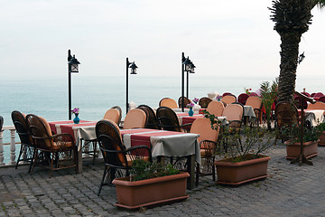 Image showing Empty cafe