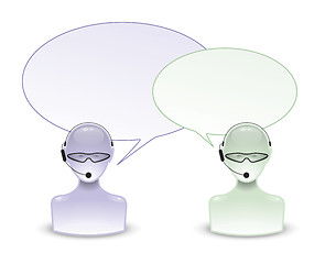 Image showing talking people icon