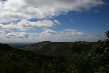 Image showing Hills and Clouds