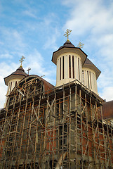 Image showing construction of the church