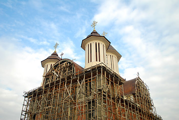 Image showing construction of the church