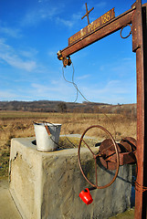 Image showing old draw-well