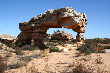 Image showing Rock arch