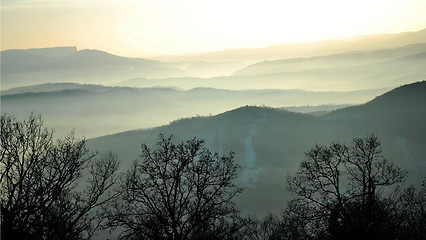 Image showing fog mist