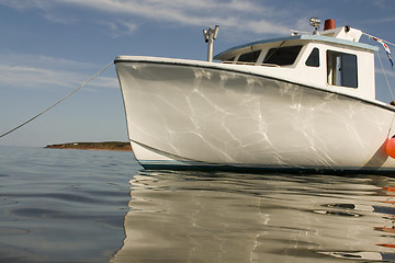 Image showing Boat on the ocean