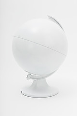 Image showing White globe isolated